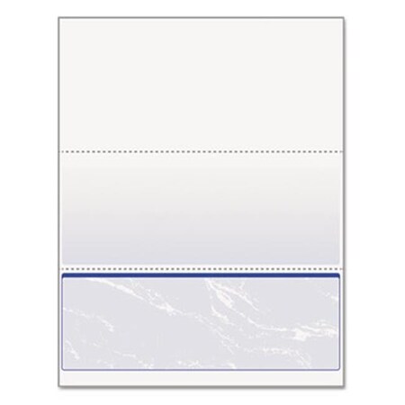 Tosafos DocuGard Standard Security Marble Business Bottom Check; 24 lb; Letter; 500-RM TO949830